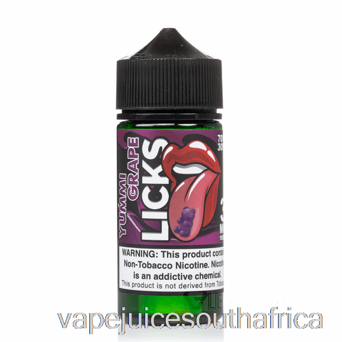 Vape Pods Yummi Grape - Licks Roll Upz - 100Ml 6Mg
